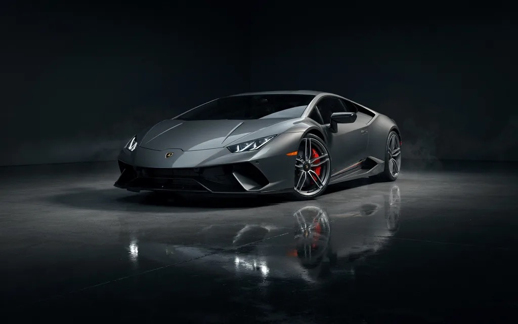 Lamborghini Huracán in Grigio matte grey